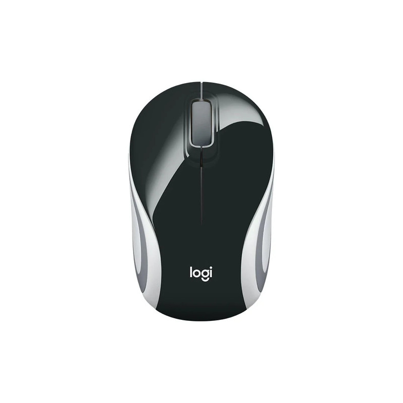 Logitech M187 Mini Wireless Mouse - Black - فأرة